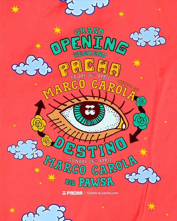 destino pacha opening party 2024